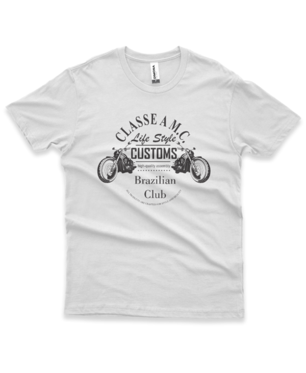 T-SHIRT CLASSE A LIFE CUSTOM (* FRETE GRÁTIS)